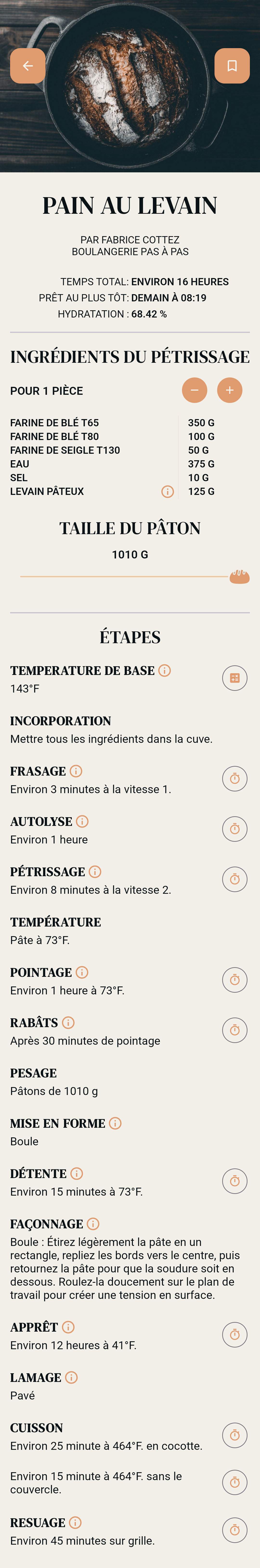 Miette – サワードウパンの芸術 | 職人技のパン作りアプリ